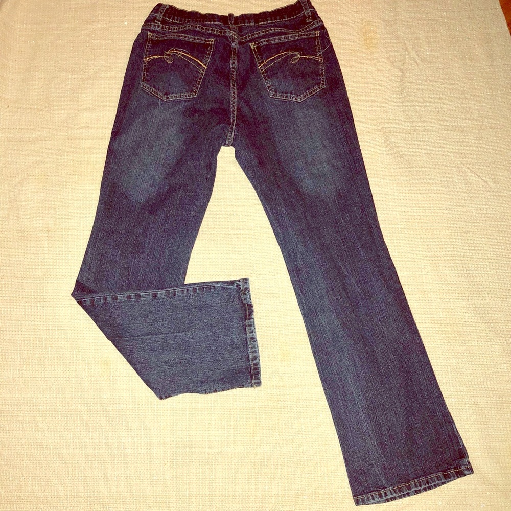 Lena Jeans 10 bootcut high- rise blue jeans